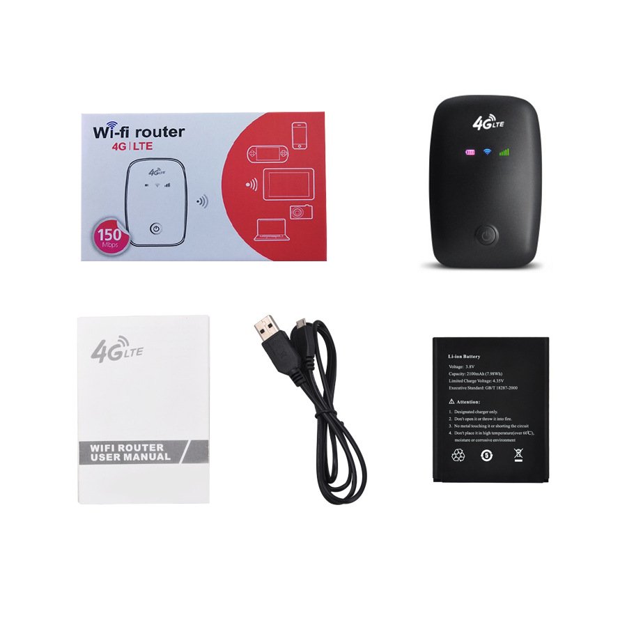 4G Lte Router Wireless Wifi Portable Modem Mini Mobile Pocket wifi 150mbps Wifi Router 4g Router Lte Wireless Hotspot